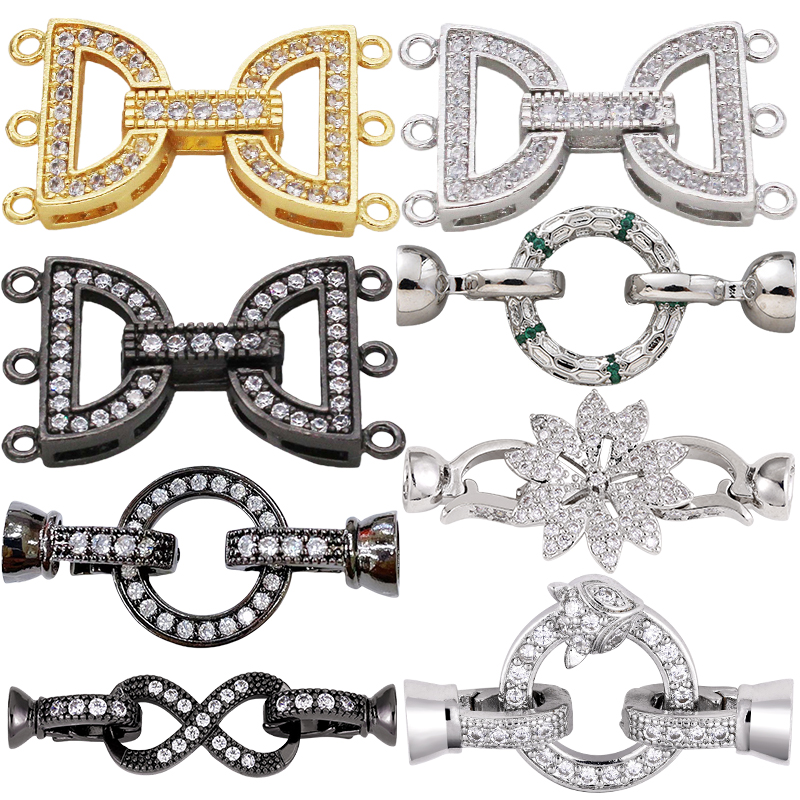 Jewelry Making With Beads - Juya - Cierres Decorativos Chapados en