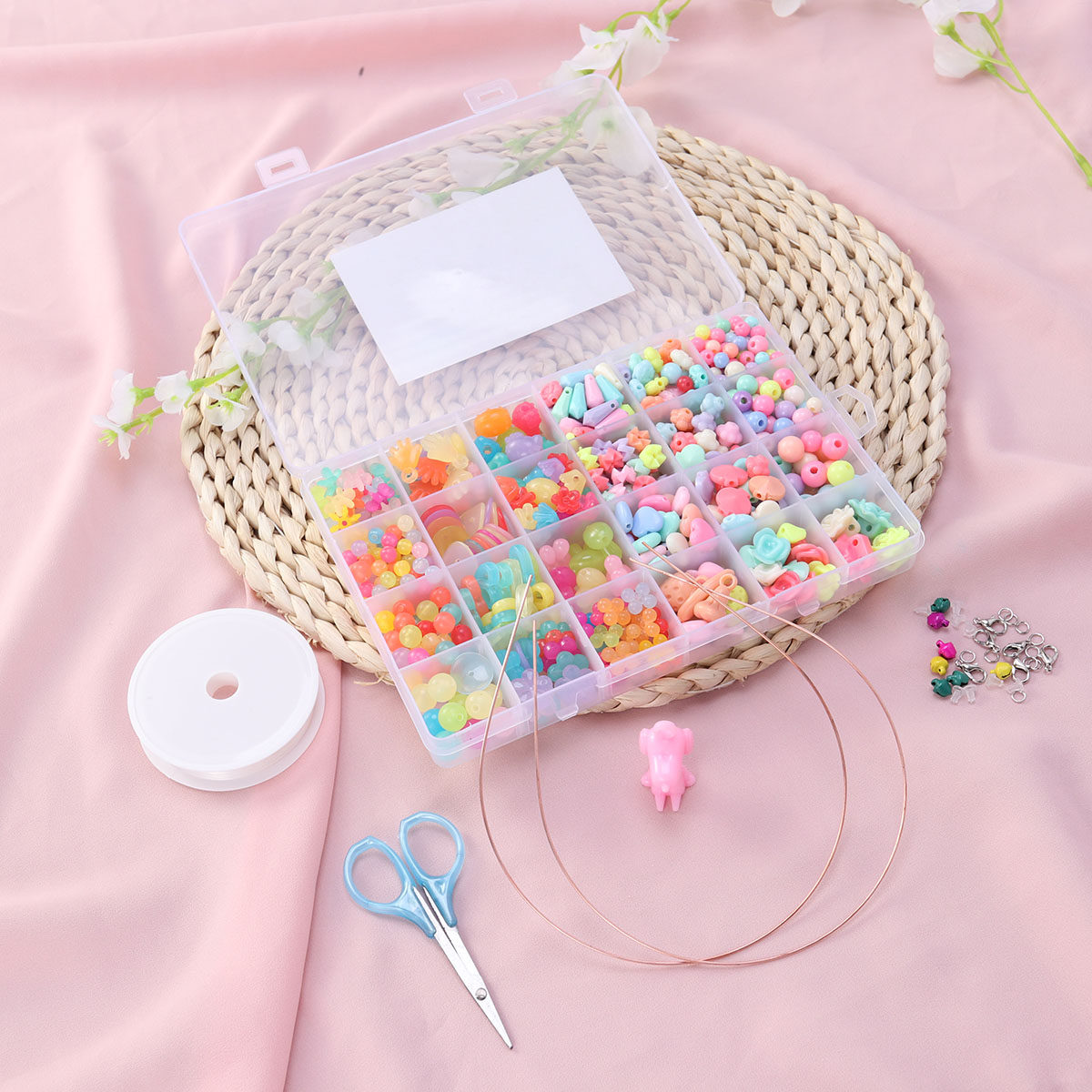 Jewelry Making Kits For Kids - 520 piezas de cuentas para hacer