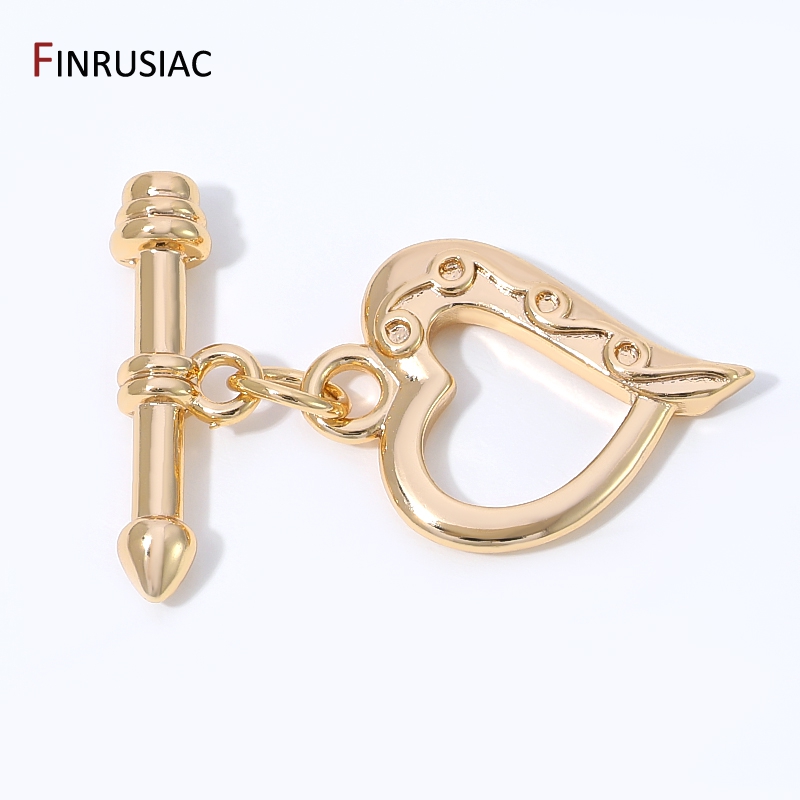 Toggle Clasp Gold - Cierres de palanca en forma de
