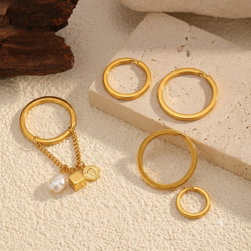 Jewelry Making Rings - 10 piezas de acero inoxidable de