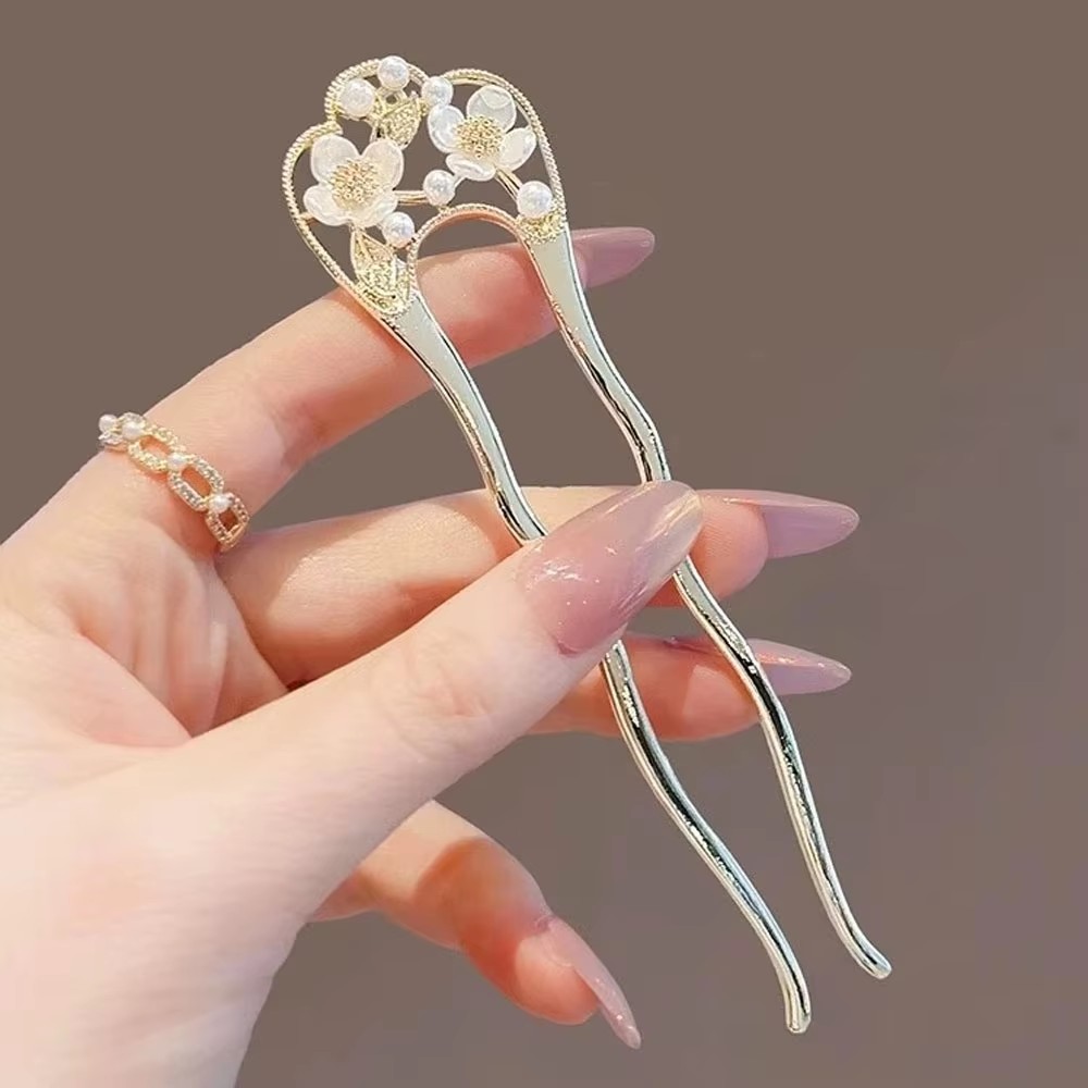 Jewelry Making With Beads - Pasador de pelo en forma de