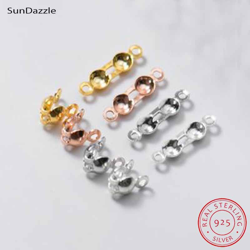 Jewelry Making With Beads - 4 piezas de Plata de Ley