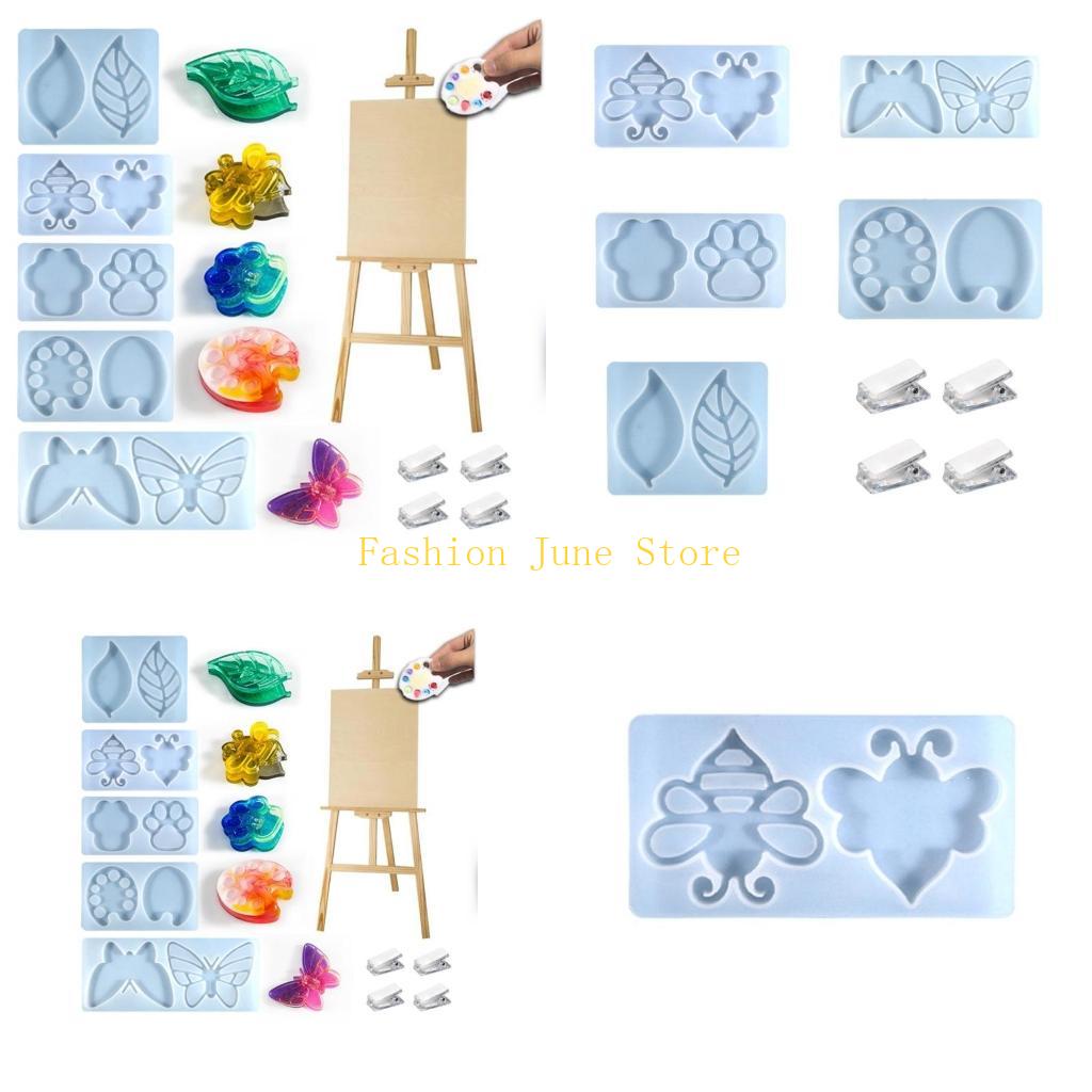 Jewelry Making Drawing - N5KA-moldes silicona con Clip para tablero