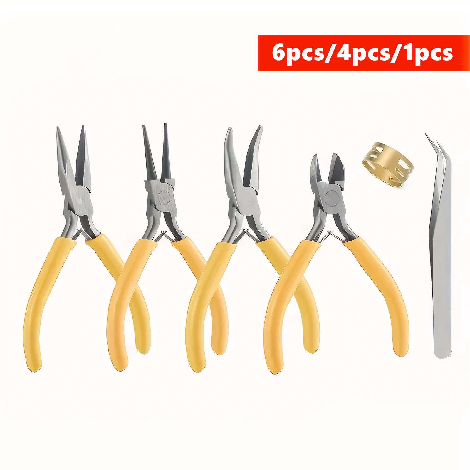 Jewelry Making Loop Pliers - Juego de 6/4/1 Piezas de Alicates