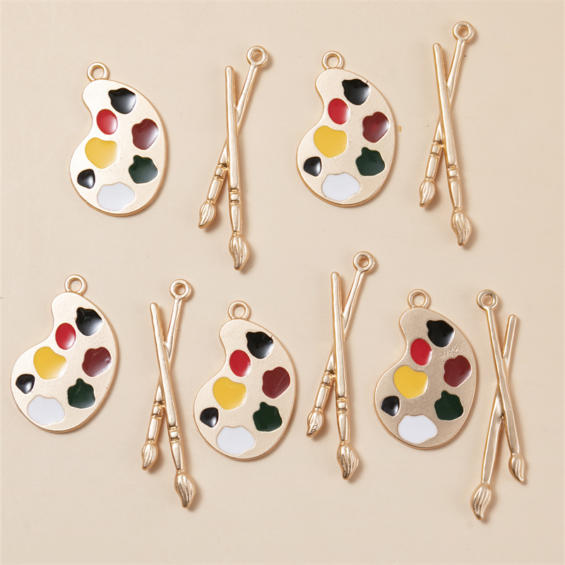 Jewelry Making Drawing - Tablero de dibujo colorido de moda,