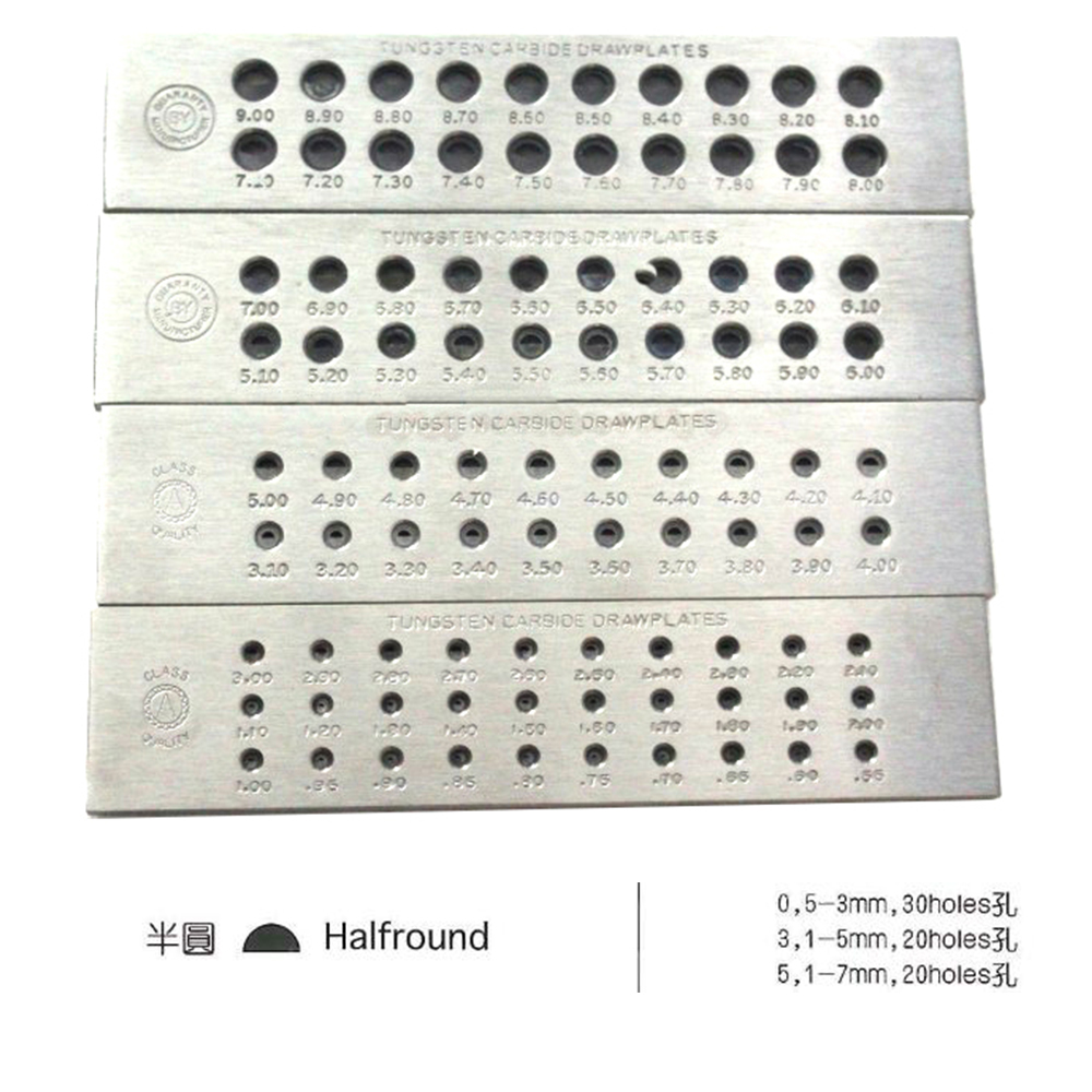 Jewelry Making Drawing - Placas de carburo de tungsteno para