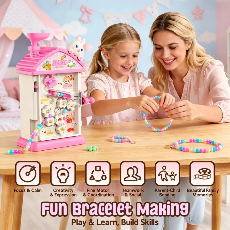 Jewelry Making Kits For Kids - Juego de Máquina Automática para Enhebrar