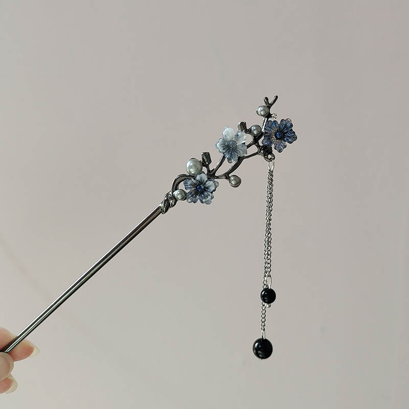 Jewelry Making With Beads - Horquilla clásica de metal con flecos,