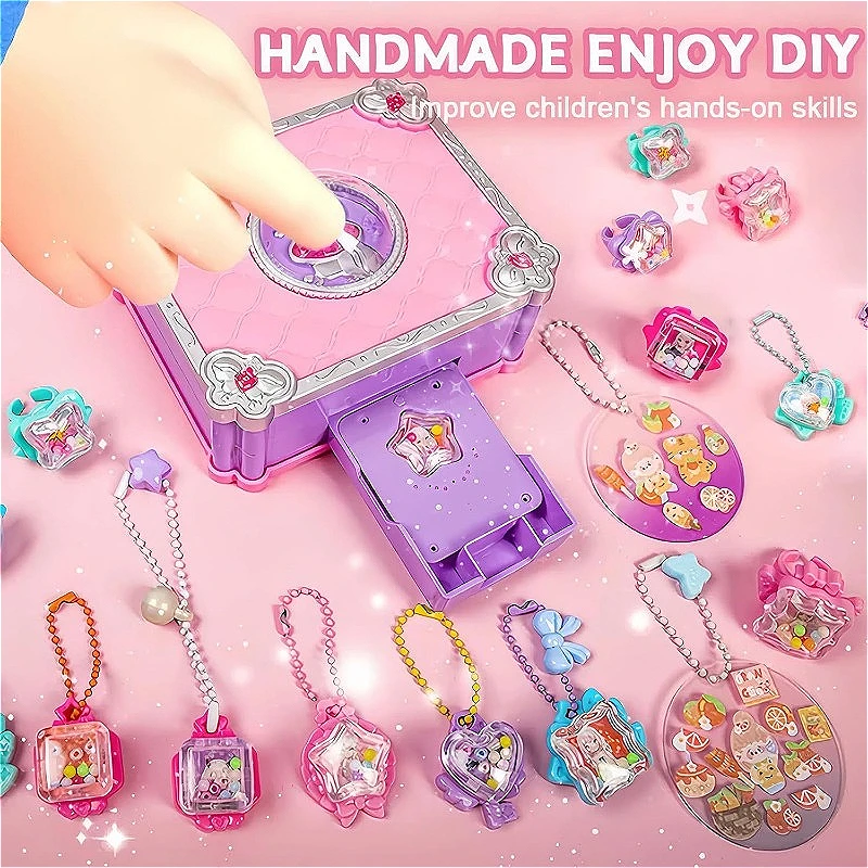 Kit de hacer pegatinas 3D, máq - Jewelry Making Kits For Kids reseña y precio