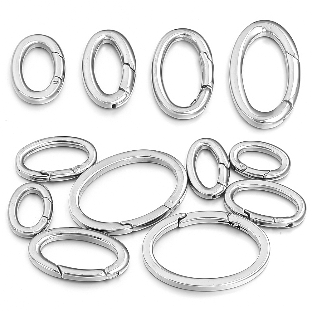 Cierres de resorte de acero in - Jewelry Making Rings reseña y precio