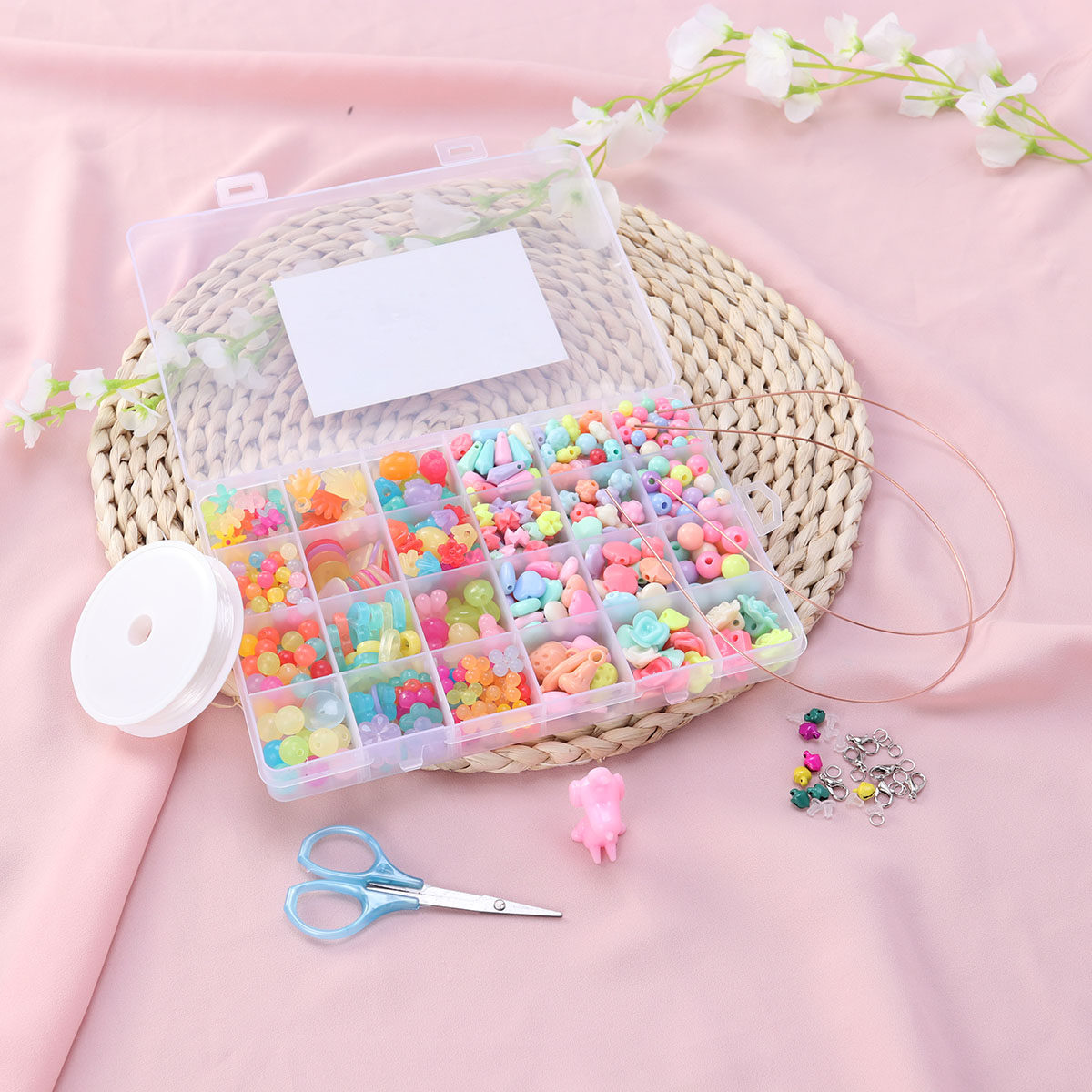 520 piezas de cuentas para hac - Jewelry Making Kits For Kids reseña y precio