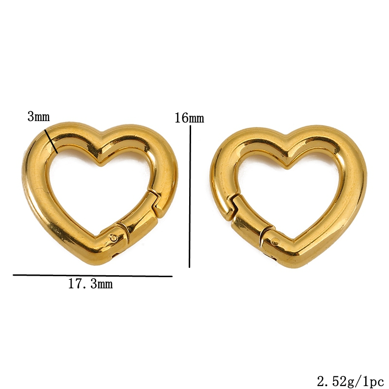 2 cierres de acero inoxidable, - Jewelry Making Rings reseña y precio