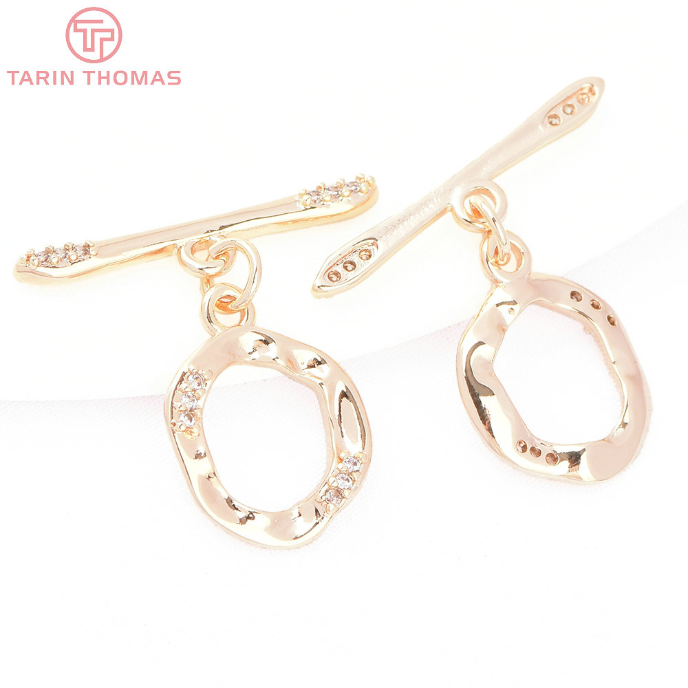 Conjunto de 4 pulseras de lató - Toggle Clasp Gold reseña y precio