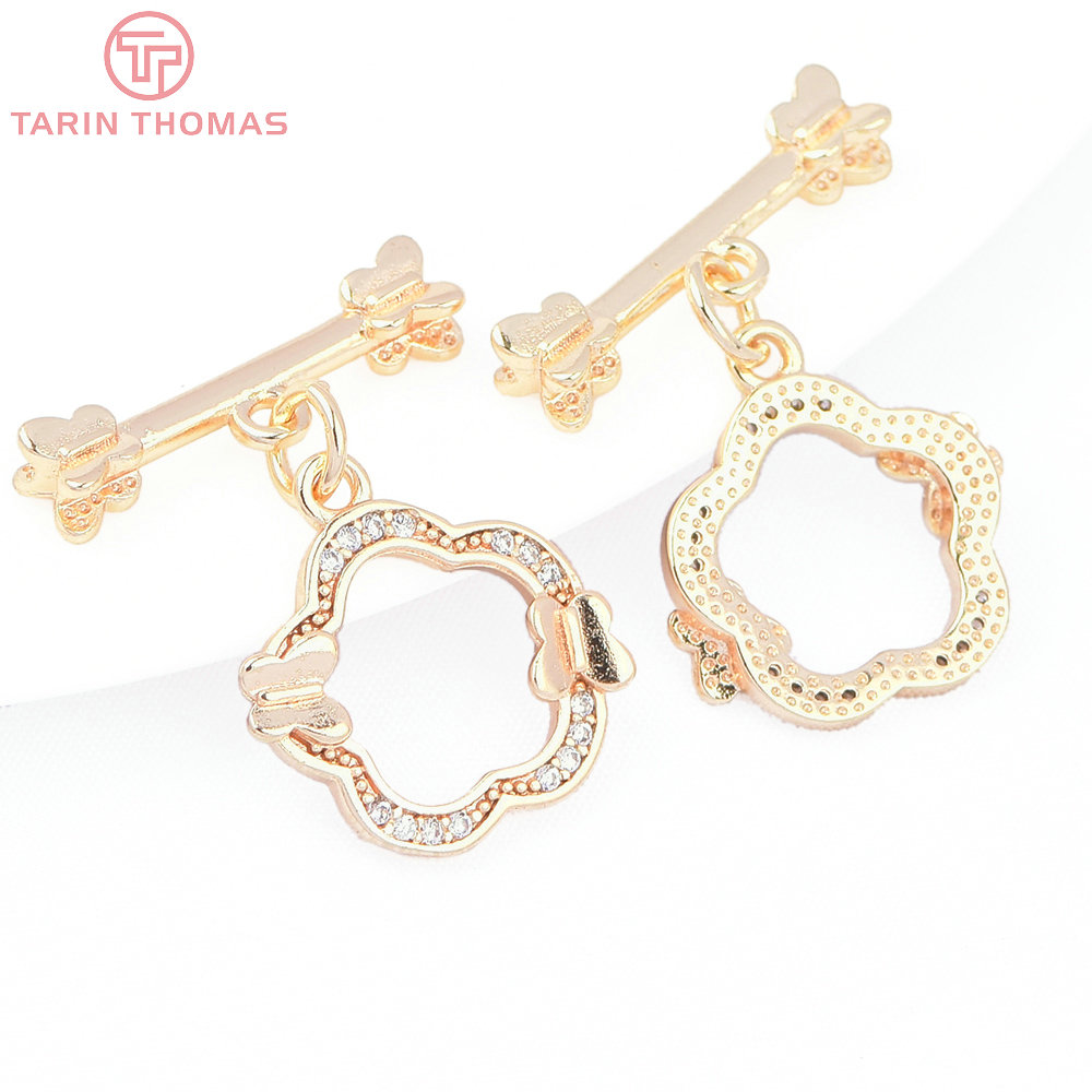 Conjunto de 4 pulseras de lató - Toggle Clasp Gold reseña y precio