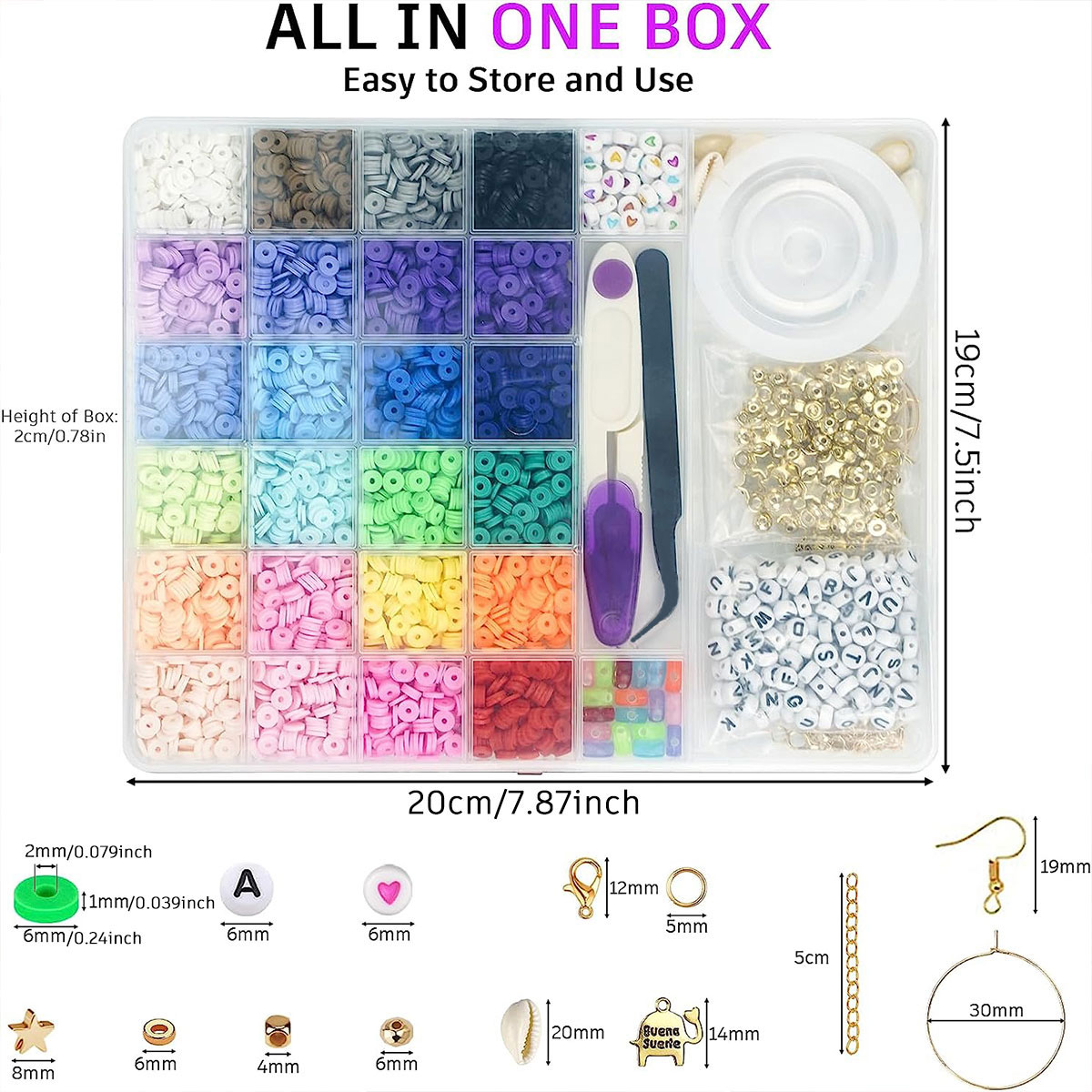 6000 Uds. Cuentas redondas pla - Jewelry Making Online reseña y precio