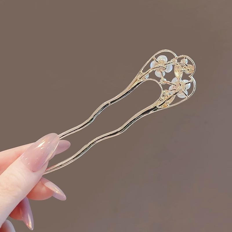Pasador de pelo en forma de U, - Jewelry Making With Beads reseña y precio