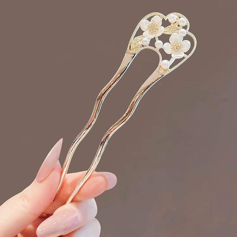 Pasador de pelo en forma de U, - Jewelry Making With Beads reseña y precio