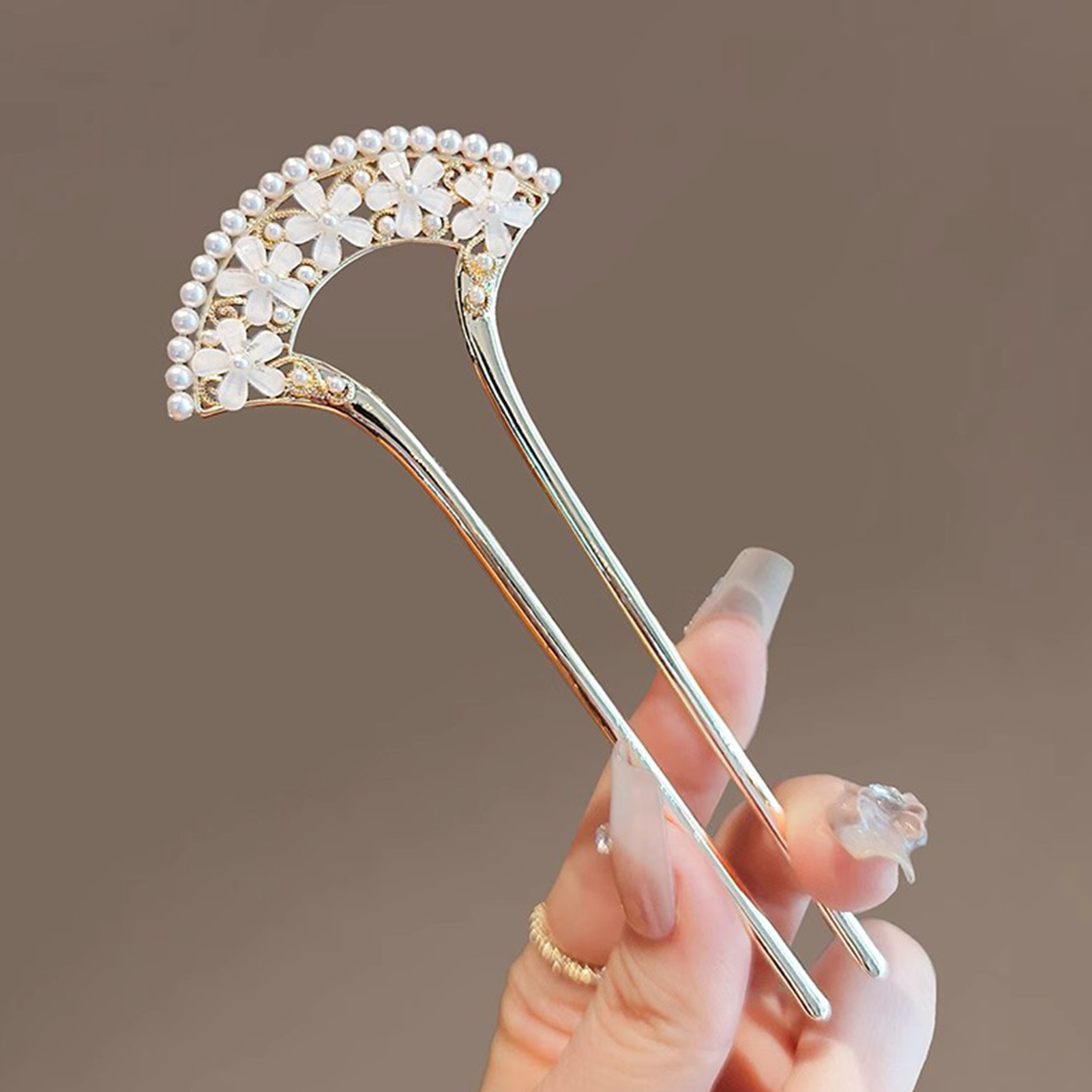 Pasador de pelo en forma de U, - Jewelry Making With Beads reseña y precio