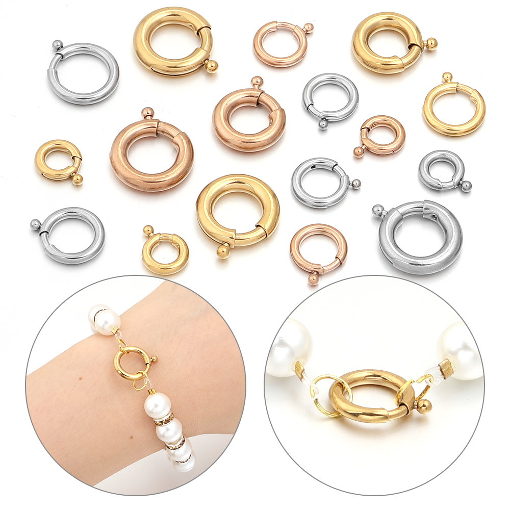 2 uds. De cierres de resorte d - Jewelry Making Rings reseña y precio