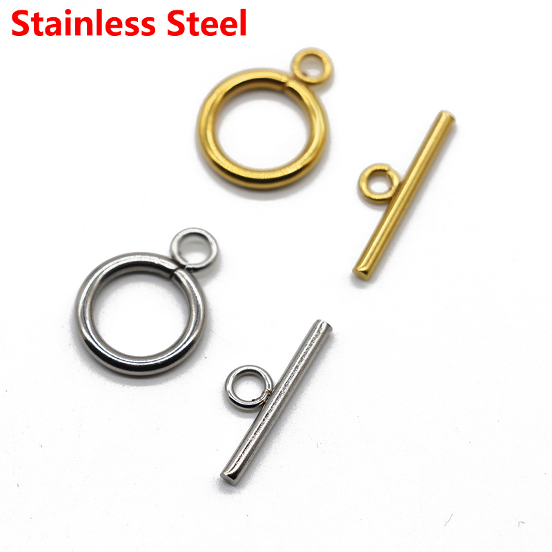 Cierres de palanca OT de acero - Toggle Clasp Gold reseña y precio