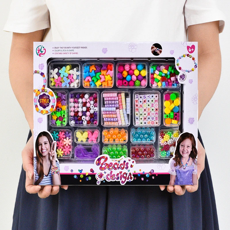 Juego de cuentas DIY para niña - Jewelry Making Kits For Kids reseña y precio