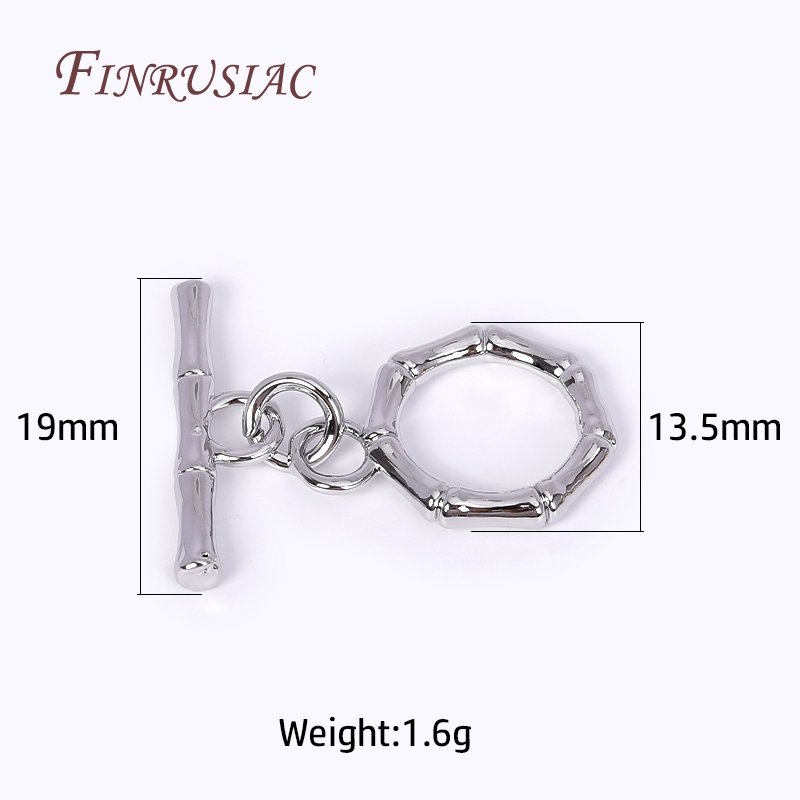 Cierres de palanca chapados en - Toggle Clasp Gold reseña y precio