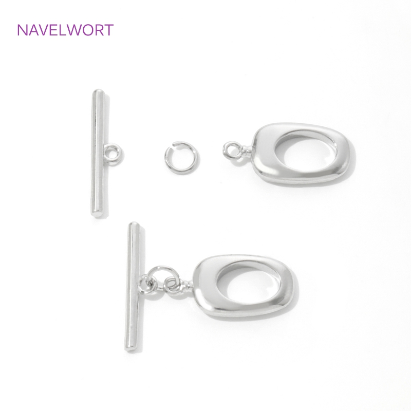 Cierres OT irregulares de lató - Toggle Clasp Gold reseña y precio