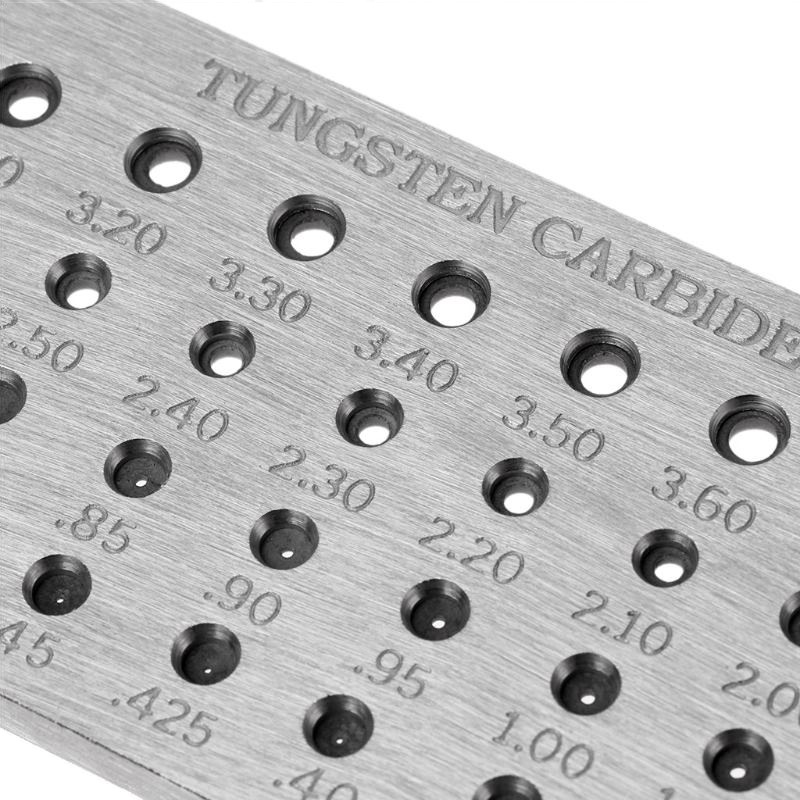 Placa de estirado de carburo d - Jewelry Making Drawing reseña y precio