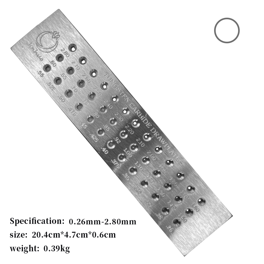 Placas de tracción de alambre  - Jewelry Making Drawing reseña y precio