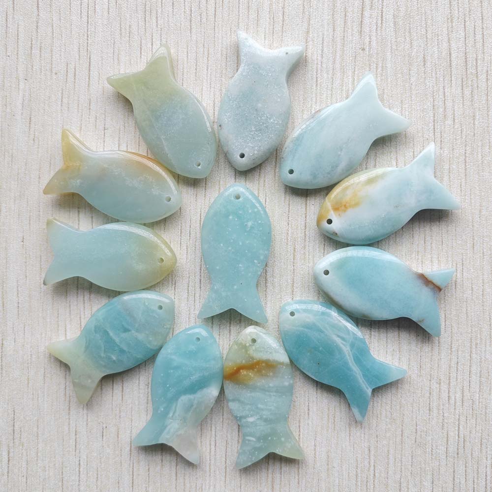 Piedra Natural de Amazon, colg - Jewelry Making Amazon reseña y precio