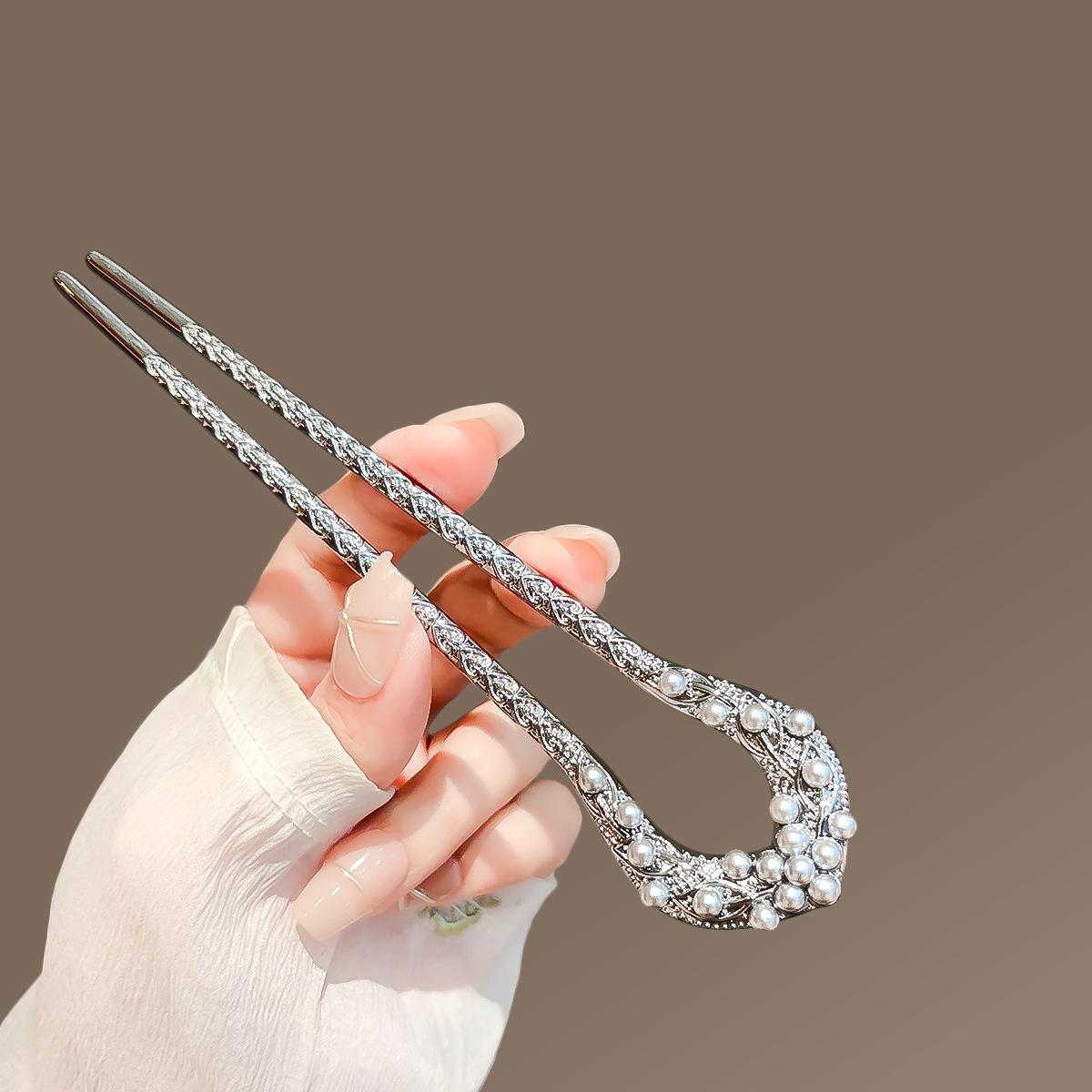 Horquilla nueva perla en forma - Jewelry Making With Beads reseña y precio