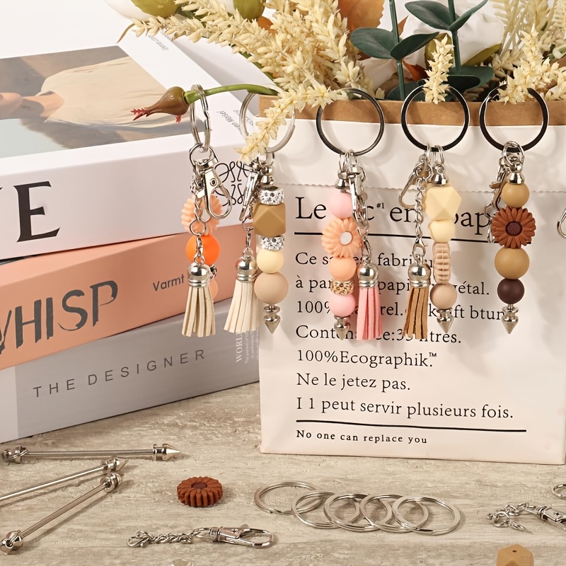 6 Piezas de Llaveros Creativos - Jewelry Making Kits For Kids reseña y precio