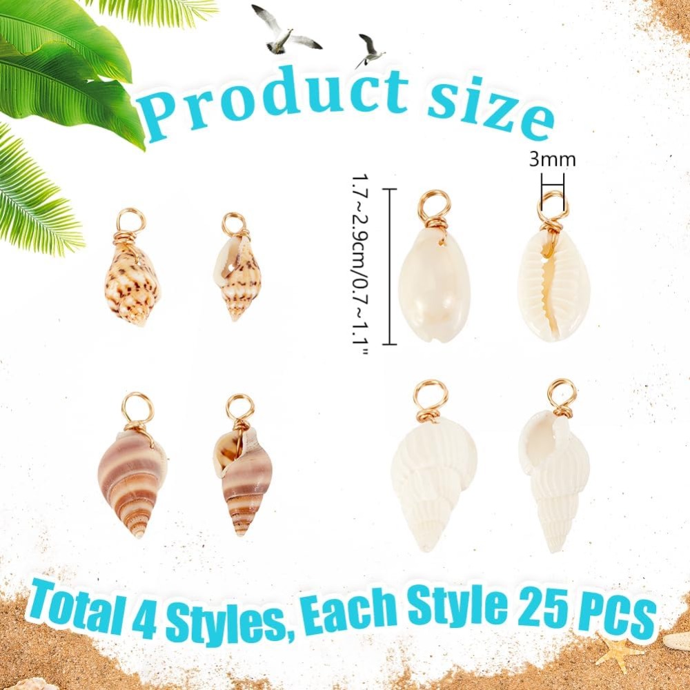 100 Uds. 4 estilos de colgante - Jewelry Making Set reseña y precio