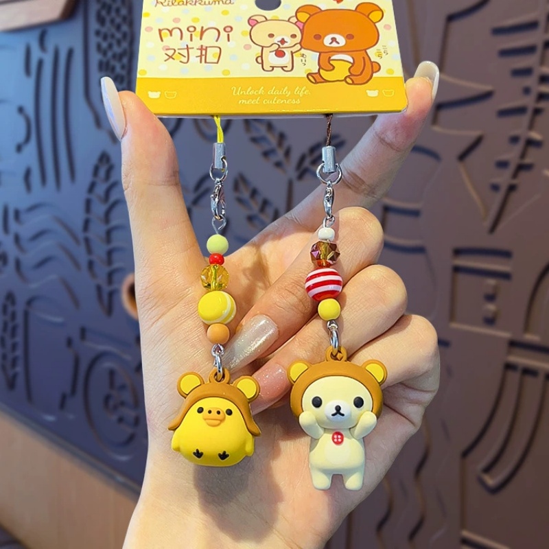 Lindo llavero de Rilakkuma/Kor - Jewelry Making With Beads reseña y precio