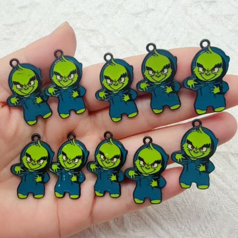 10 piezas de colgantes navideñ - Jewelry Making Jewelry reseña y precio