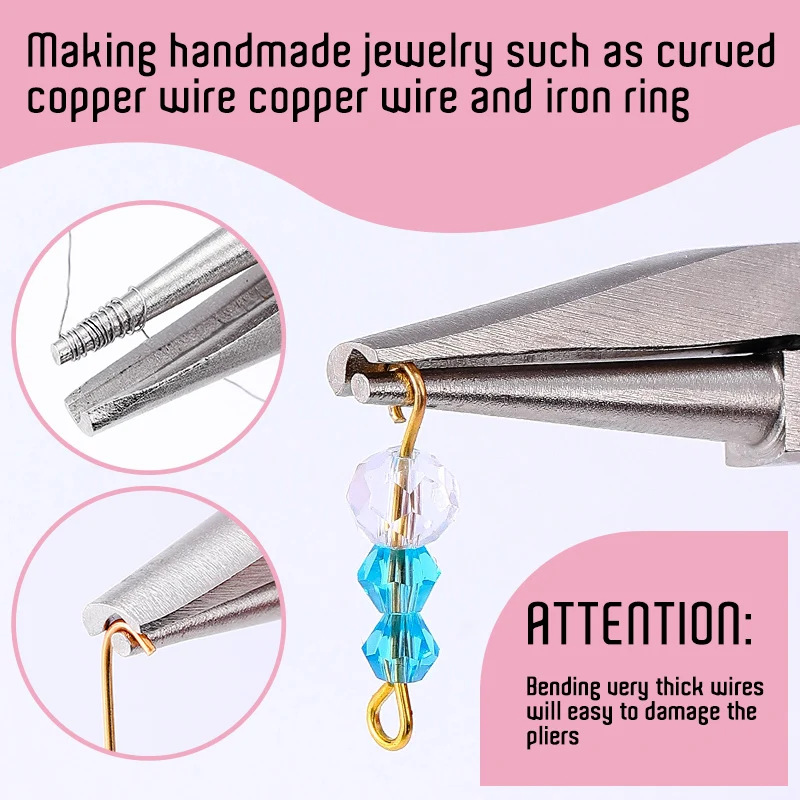 1 Pieza Alicates de Precisión  - Jewelry Making Loop Pliers reseña y precio