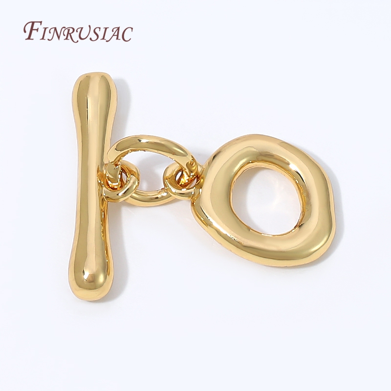 Cierre de palanca OT ovalado i - Toggle Clasp Gold reseña y precio