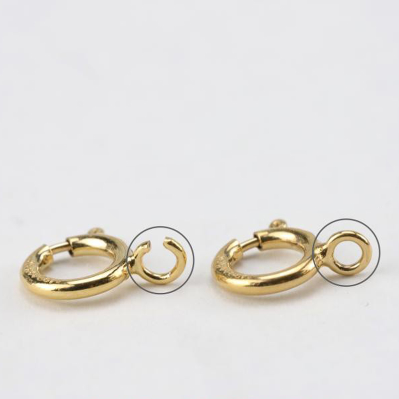 Cierres de Anillo de Resorte d - Jewelry Making Rings reseña y precio